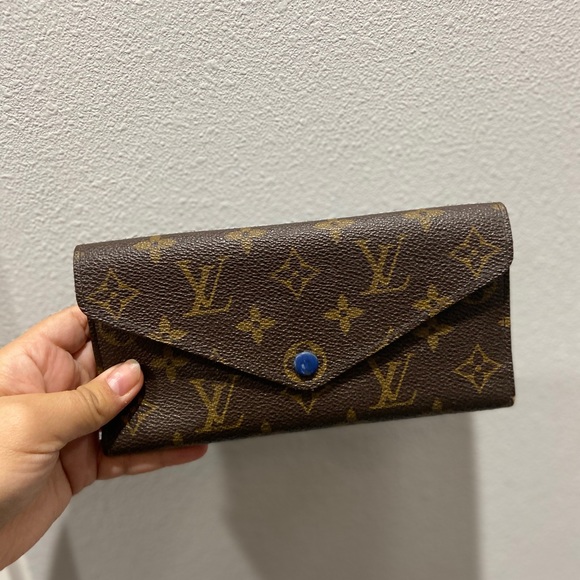 Louis Vuitton monogram wallet rare blue color - Picture 10 of 10